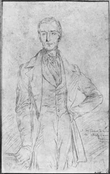 Portret van Alphonse de Lamartine, 1844